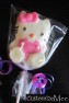 449sp Bye Bye Kitty Large Chocolate or Hard Candy Lollipop Mold
